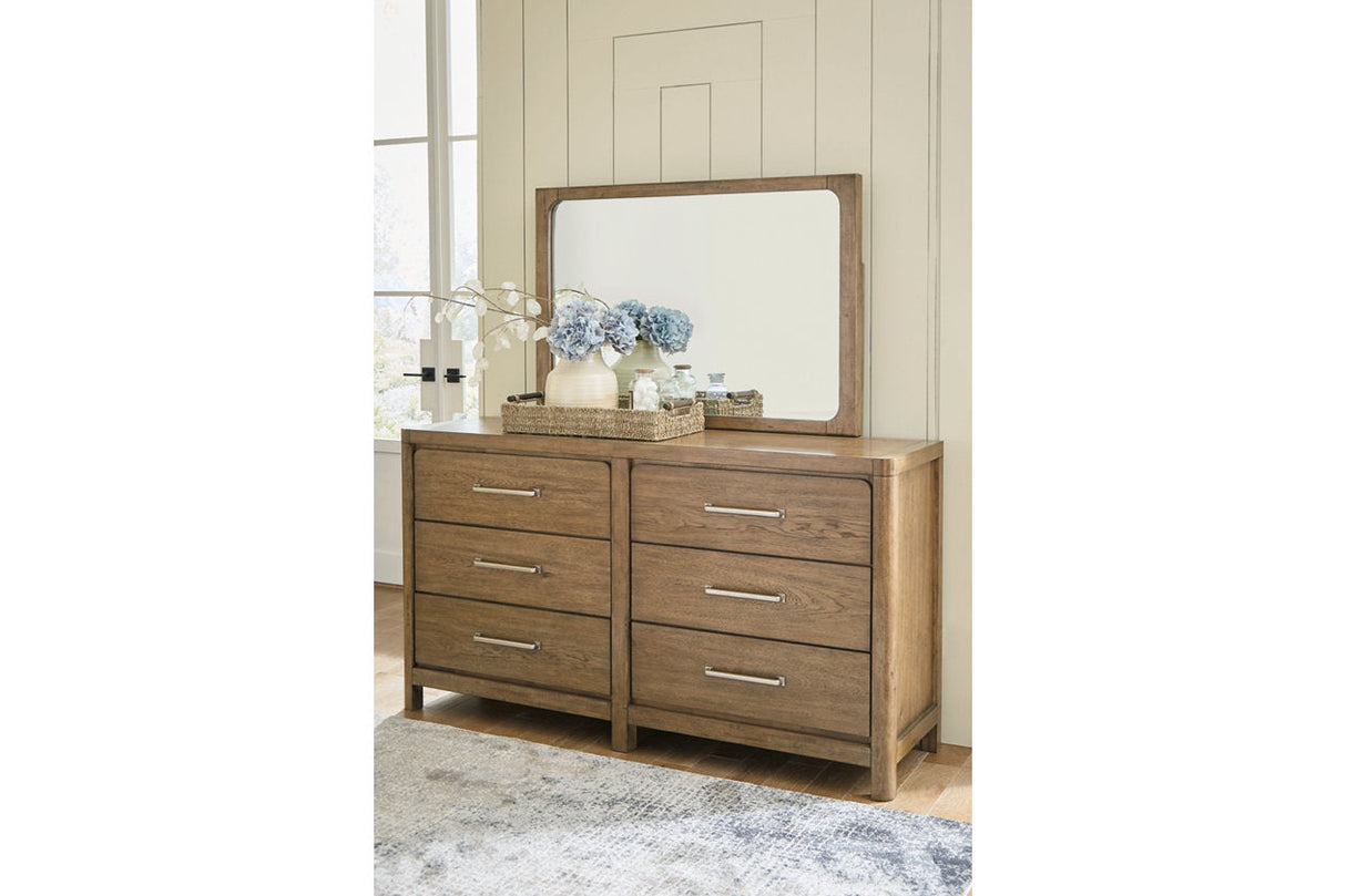 Cabalynn Light Brown Panel Storage Bedroom Set by Ashley at Eve Furniture
