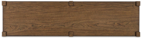 CABALYNN Light Brown Sofa Table by Ashley at Eve Furniture