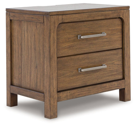 Cabalynn Light Brown Storage Platform Bedroom Set by Ashley at Eve Furniture