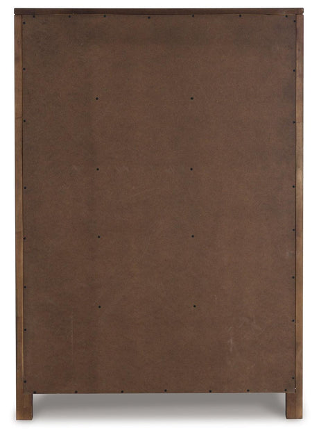 Cabalynn Light Brown Chest of Drawers by Ashley at Eve Furniture