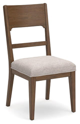 Cabalynn Light Brown Dining Chair, Set of 2 by Ashley at Eve Furniture