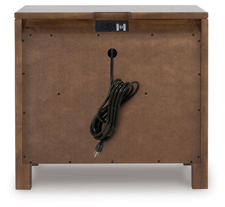 Cabalynn Light Brown Nightstand by Ashley at Eve Furniture