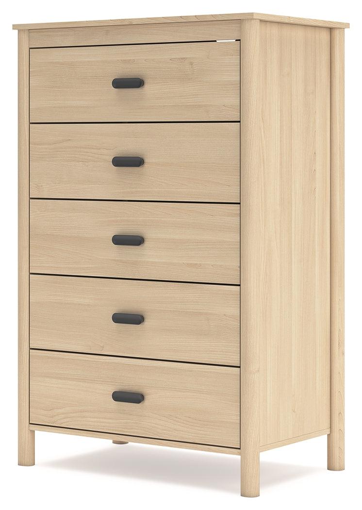 Cabinella Tan Chest of Drawers by Ashley at Eve Furniture