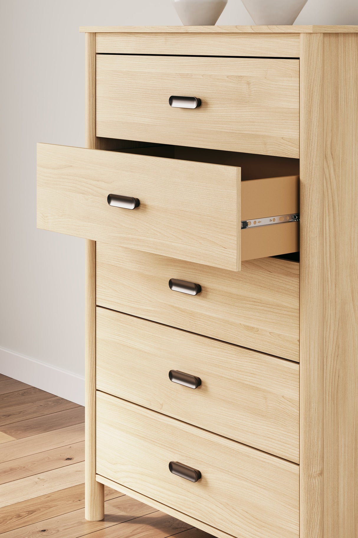 Cabinella Tan Chest of Drawers