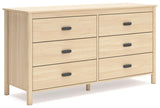 Cabinella Tan Dresser by Ashley at Eve Furniture