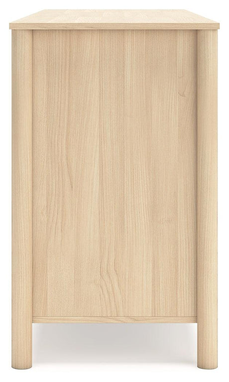 Cabinella Tan Dresser by Ashley at Eve Furniture