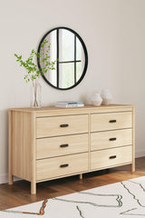 Cabinella Tan Dresser by Ashley at Eve Furniture