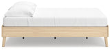 Cabinella Tan Full Platform Bed by Ashley at Eve Furniture