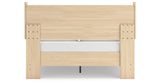 Cabinella Tan Full Platform Panel Bedroom Set by Ashley at Eve Furniture