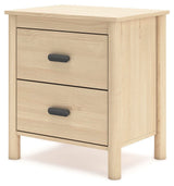 Cabinella Tan Full Platform Panel Bedroom Set by Ashley at Eve Furniture