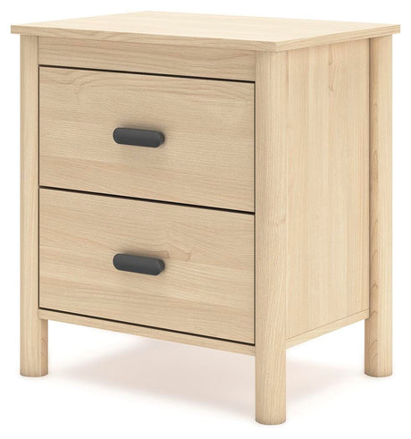 Cabinella Tan Full Platform Panel Bedroom Set by Ashley at Eve Furniture
