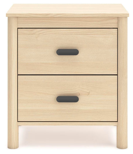 Cabinella Tan Full Platform Panel Bedroom Set by Ashley at Eve Furniture
