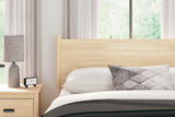 Cabinella Tan Full Platform Panel Bedroom Set by Ashley at Eve Furniture