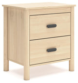Cabinella Tan Nightstand by Ashley at Eve Furniture