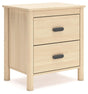 Cabinella Tan Nightstand by Ashley at Eve Furniture