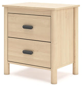 Cabinella Tan Nightstand by Ashley at Eve Furniture