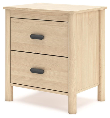 Cabinella Tan Nightstand by Ashley at Eve Furniture
