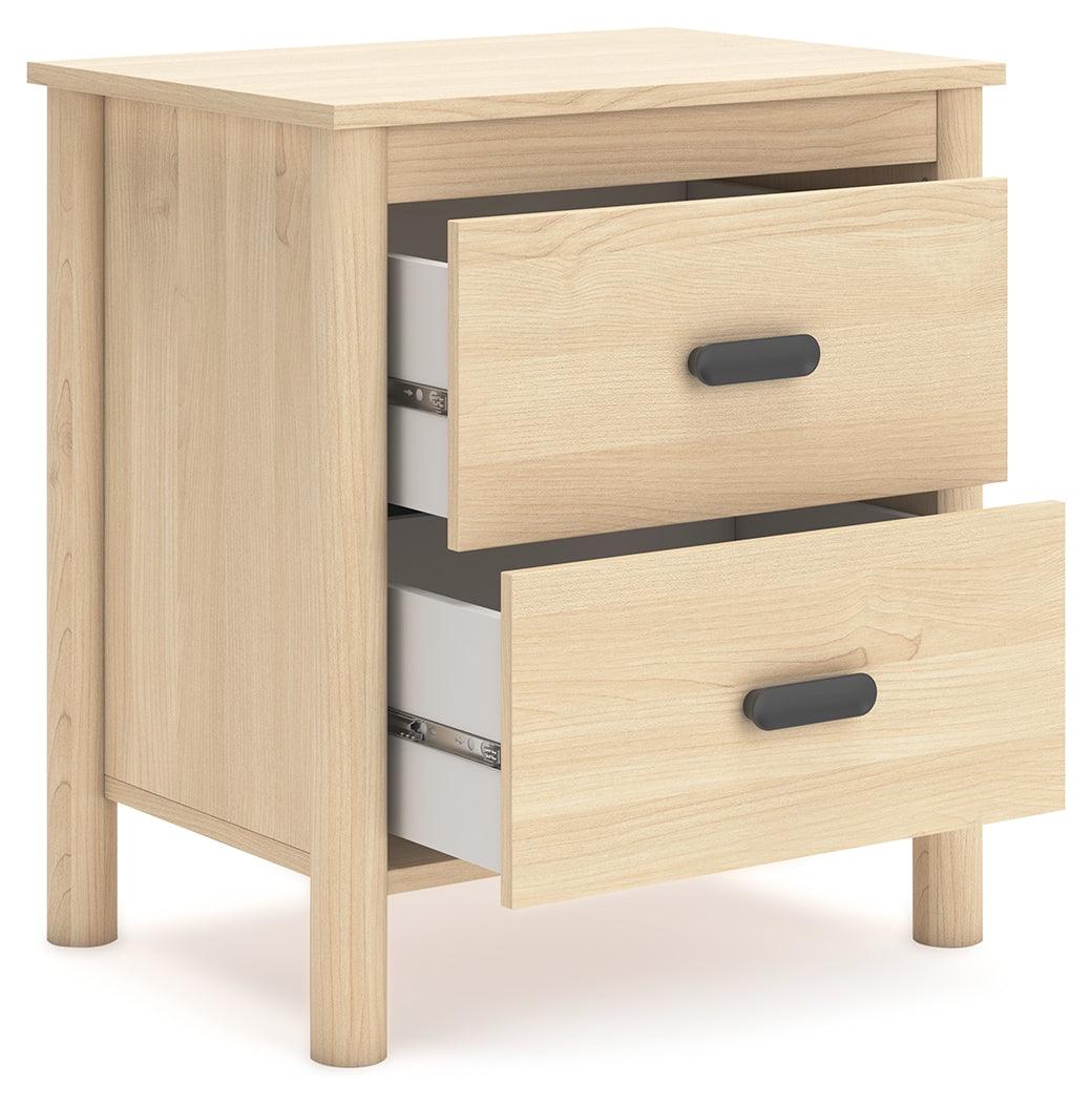 Cabinella Tan Nightstand by Ashley at Eve Furniture
