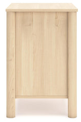 Cabinella Tan Nightstand by Ashley at Eve Furniture