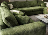 Cactus Green Right Arm Facing (RAF) 4-Piece Sectional by New Era Innovations at Eve Furniture