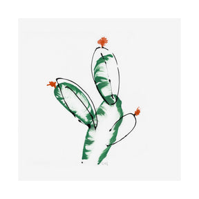 Cactus I by WRG a Hand Embellished Textured Canvas by Mercana at Eve Furniture