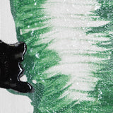 Cactus II by Mercana Studio a Hand Embellished Textured Framed Art Print Matted under Glass by Mercana at Eve Furniture