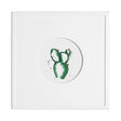 Cactus II by Mercana Studio a Hand Embellished Textured Framed Art Print Matted under Glass by Mercana at Eve Furniture