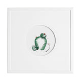 Cactus III by Mercana Studio a Hand Embellished Textured Framed Art Print Matted under Glass by Mercana at Eve Furniture