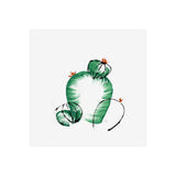 Cactus III by WRG a Hand Embellished Textured Canvas by Mercana at Eve Furniture