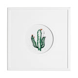 Cactus IV by Mercana Studio a Hand Embellished Textured Framed Art Print Matted under Glass by Mercana at Eve Furniture