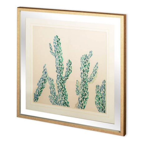 Cactus Maze I by PanPan a Framed Art Print Matted under Glass by Mercana at Eve Furniture