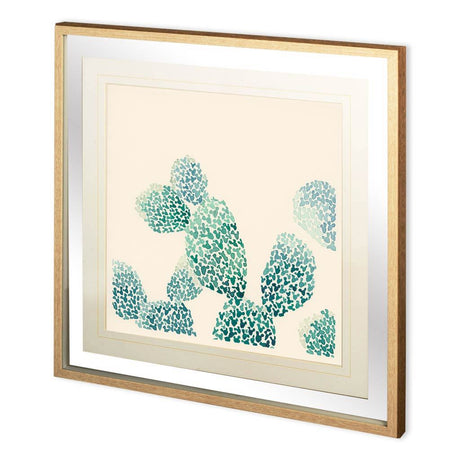 Cactus Maze II by PanPan a Framed Art Print Matted under Glass by Mercana at Eve Furniture