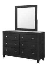 Cadence Black Bedroom Mirror (Mirror Only) by Crown Mark at Eve Furniture