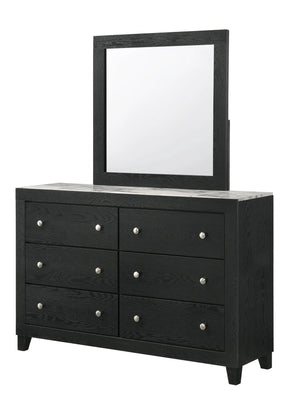 Cadence Black Bedroom Mirror (Mirror Only) by Crown Mark at Eve Furniture