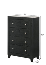 Cadence Black Panel Bedroom Set by Crown Mark at Eve Furniture