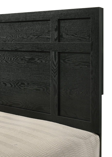 Cadence Black Panel Bedroom Set by Crownmark at Eve Furniture