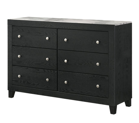 Cadence Black Panel Bedroom Set by Crownmark at Eve Furniture