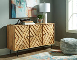 Cadewick Natural Accent Cabinet