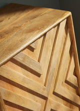 Cadewick Natural Accent Cabinet by Ashley at Eve Furniture