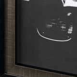 Cadilac Series 62-1958 by Hakan Strand a Framed Photo Art Print Matted under Glass by Mercana at Eve Furniture