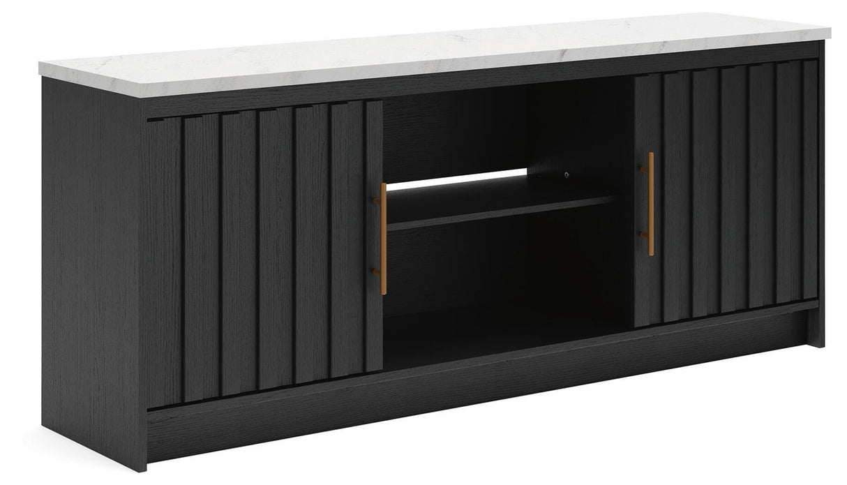 Cadmori Black/White 63" TV Stand