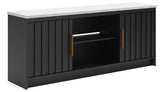 Cadmori Black/White 63" TV Stand