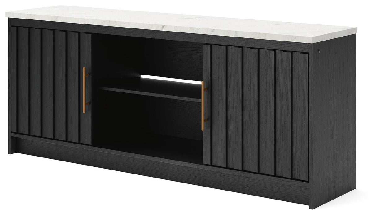 Cadmori Black/White 63" TV Stand