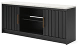 Cadmori Black/White 63" TV Stand
