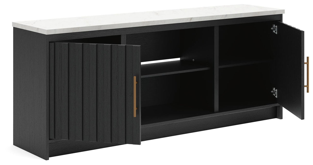 Cadmori Black/White 63" TV Stand