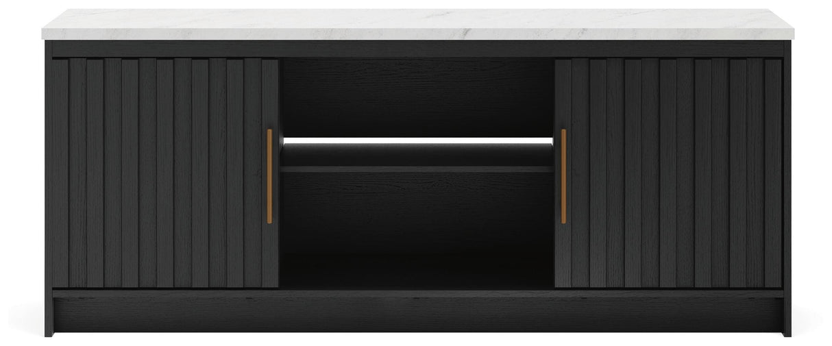 Cadmori Black/White 63" TV Stand
