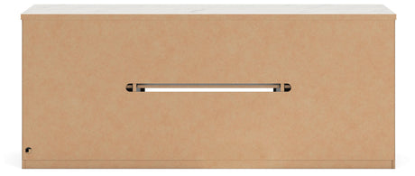 Cadmori Black/White 63" TV Stand by Ashley at Eve Furniture
