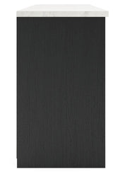 Cadmori Black/White 63" TV Stand