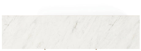 Cadmori Black/White 63" TV Stand by Ashley at Eve Furniture