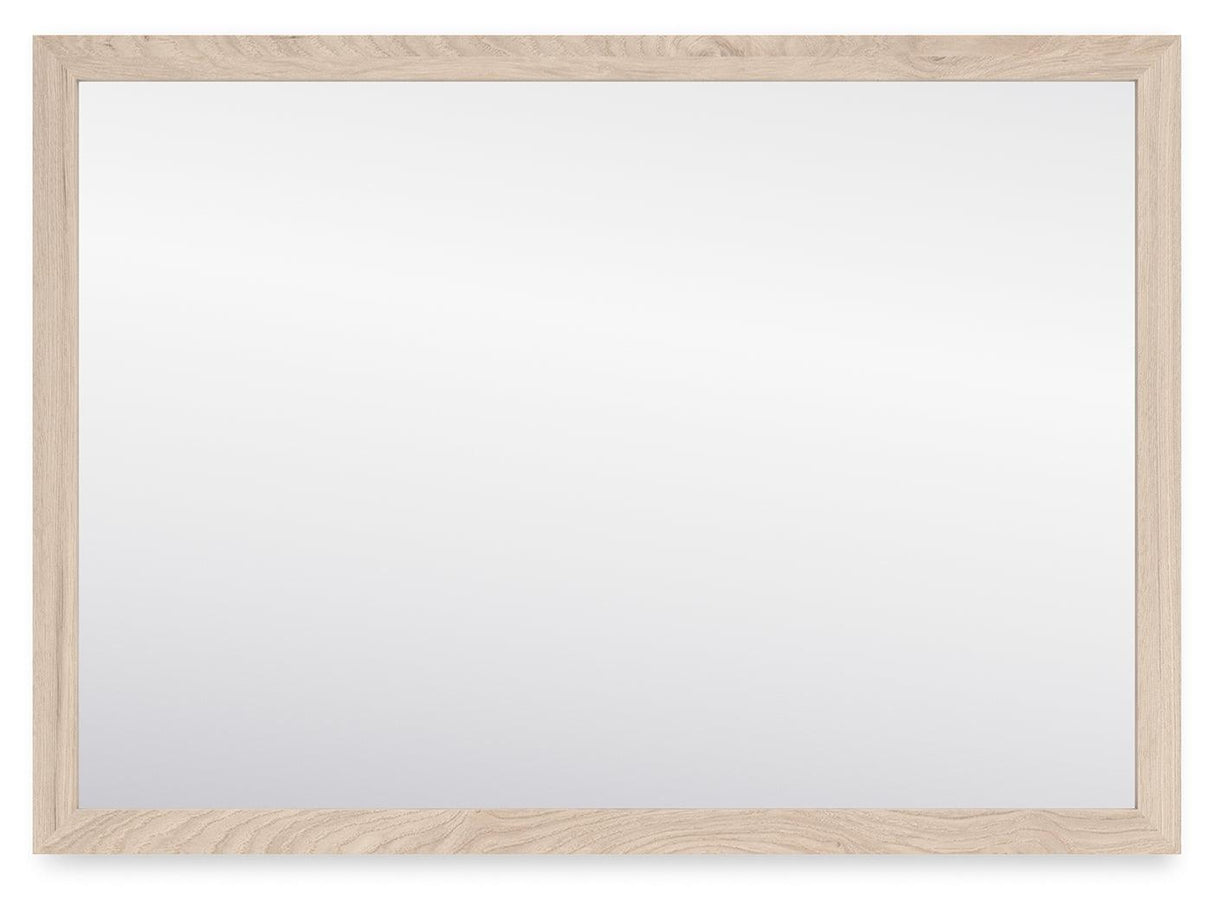 Cadmori Tan Bedroom Mirror by Ashley at Eve Furniture